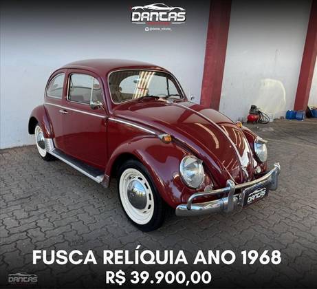 VOLKSWAGEN FUSCA 1.3 8V GASOLINA 2P MANUAL VOLKSWAGEN FUSCA 1.3 8V GASOLINA 2P MANUAL